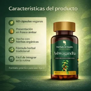 Ashwagandha | 60 cápsulas